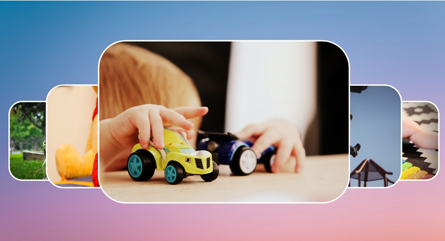 PPT模板高级感小学生幼儿园教师人物介绍生日快乐节日图片轮播PPT , sucaiwan.com