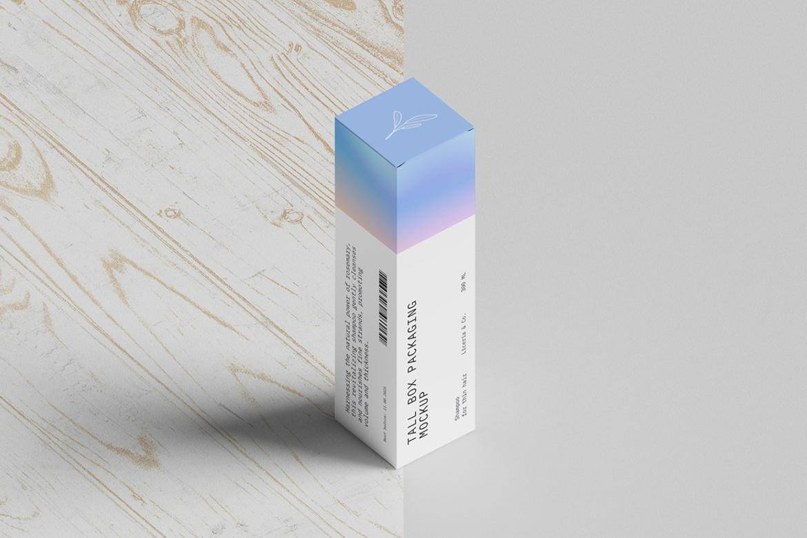 4款时尚化妆品产品包装纸盒设计展示效果图PSD样机模板Tall Box Packaging Mockup , 第2张-素材湾丨精选海外优质设计素材资源 4款时尚化妆品产品包装纸盒设计展示效果图PSD样机模板Tall Box Packaging Mockup , sucaiwan.com