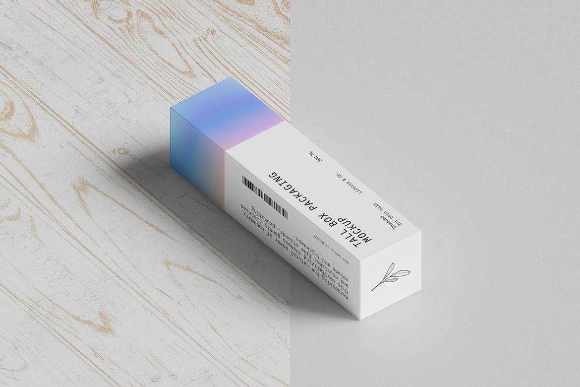 4款时尚化妆品产品包装纸盒设计展示效果图PSD样机模板Tall Box Packaging Mockup , 第4张-素材湾丨精选海外优质设计素材资源 4款时尚化妆品产品包装纸盒设计展示效果图PSD样机模板Tall Box Packaging Mockup , sucaiwan.com