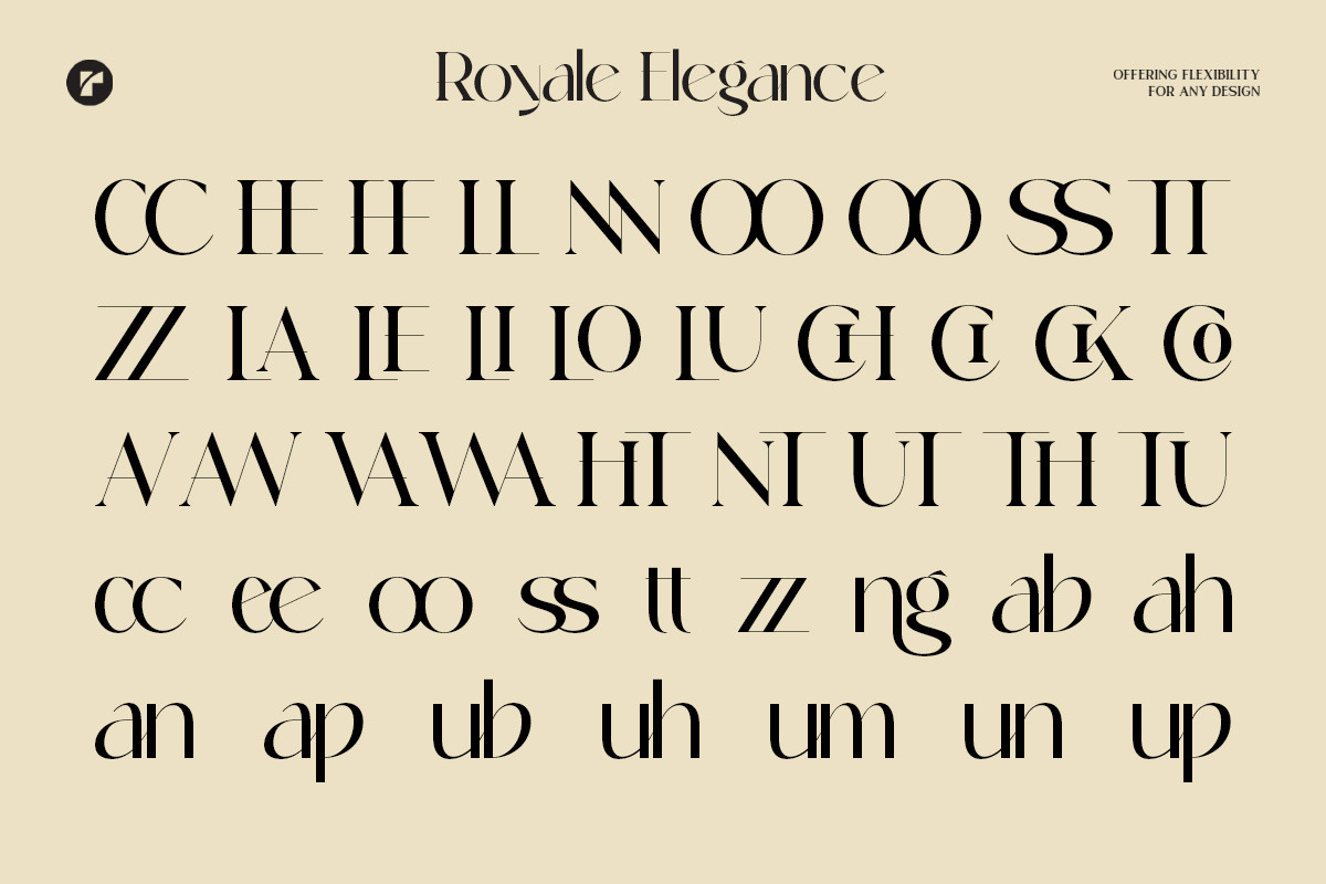 时尚优雅品牌海报徽标设计衬线英文字体安装包 Royal Elegance – Modern Luxury Feminine Serif , 第12张-素材湾丨精选海外优质设计素材资源 时尚优雅品牌海报徽标设计衬线英文字体安装包 Royal Elegance – Modern Luxury Feminine Serif , sucaiwan.com