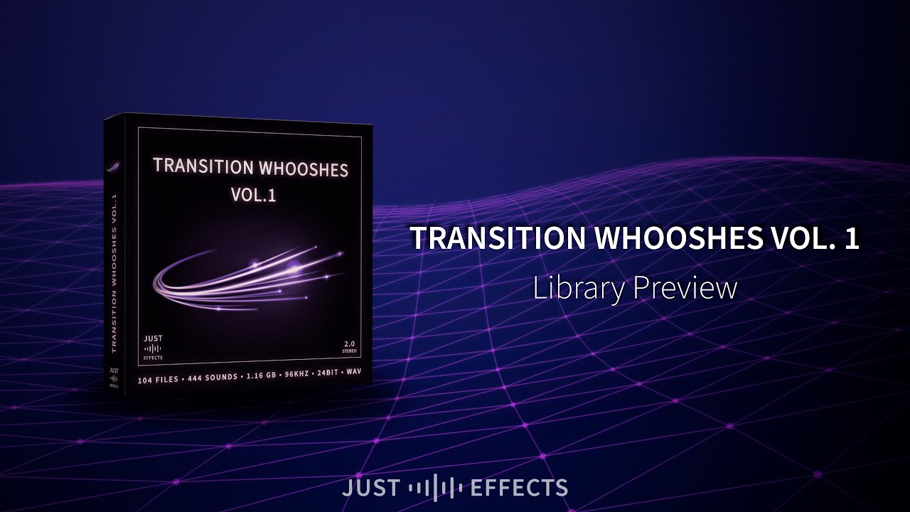 104个常用镜头剪辑、运动、路过、打斗、嗖嗖声音效素材 Just Sound Effects - Transition Whooshes Vol.1 , 第1张-素材湾丨精选海外优质设计素材资源 104个常用镜头剪辑、运动、路过、打斗、嗖嗖声音效素材 Just Sound Effects - Transition Whooshes Vol.1 , sucaiwan.com