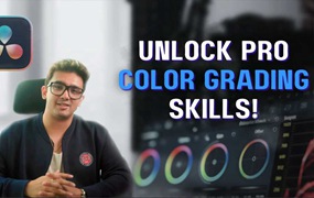 大师课程：在达芬奇19中掌握色彩校正和分级视频课程 Skillshare - Master Color Correction & Grading in DaVinci Resolve 19