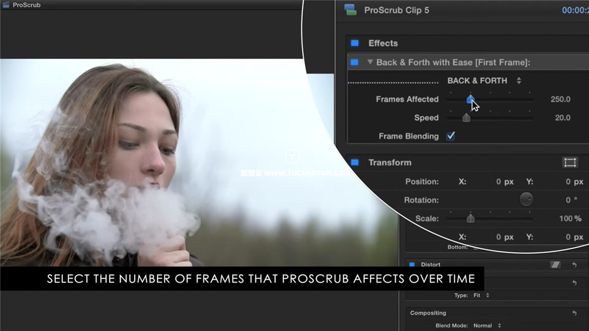 FCPX插件:热门创意视频抽帧快进快退鬼畜重复速度控制效果插件 ProScrub + 使用教程 , 第3张-素材湾丨精选海外优质设计素材资源 FCPX插件:热门创意视频抽帧快进快退鬼畜重复速度控制效果插件 ProScrub + 使用教程 , sucaiwan.com