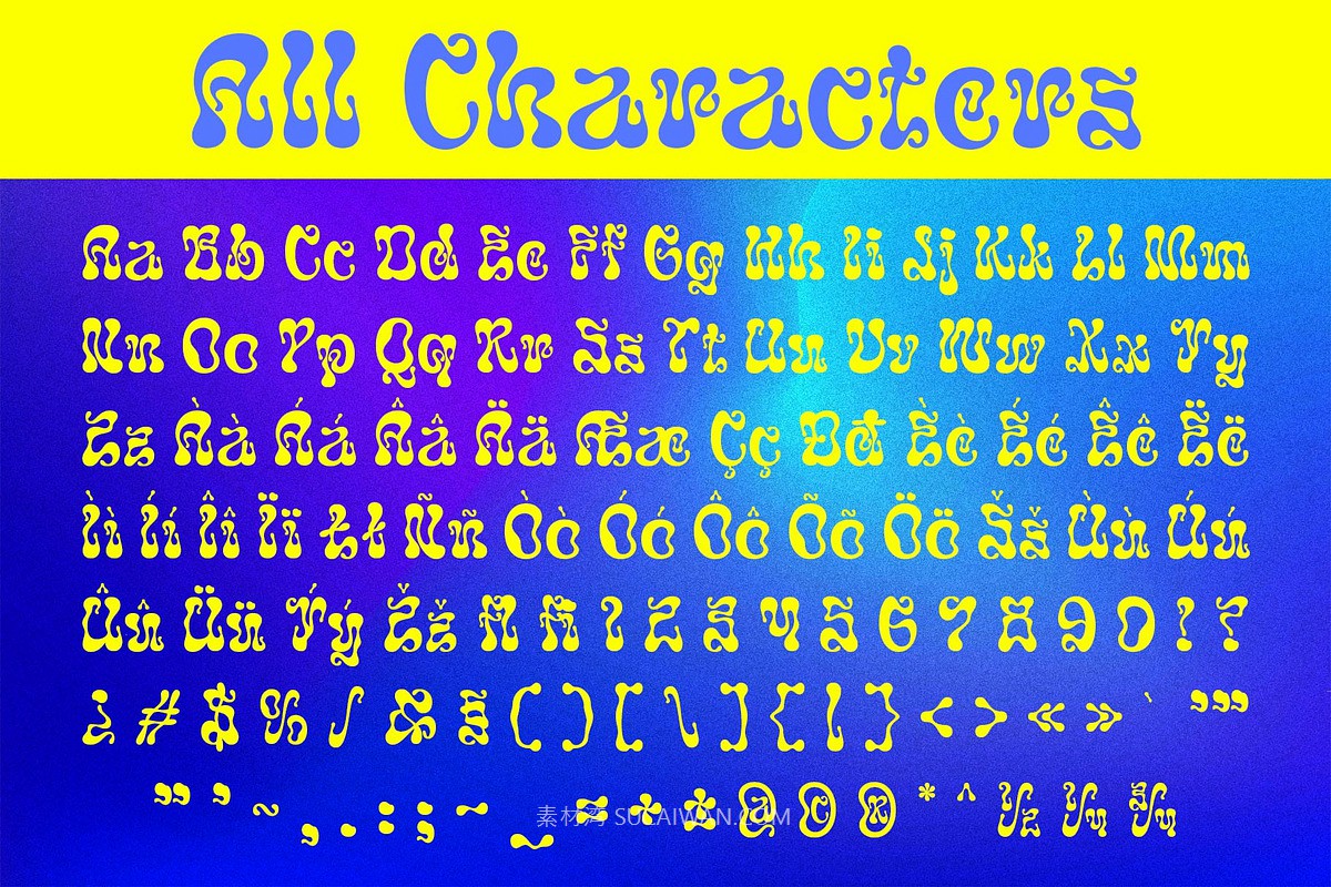 现代未来派品牌海报设计液体装饰英文字体安装包 Booster – Liquid Font , 第8张-素材湾丨精选海外优质设计素材资源 现代未来派品牌海报设计液体装饰英文字体安装包 Booster – Liquid Font , sucaiwan.com