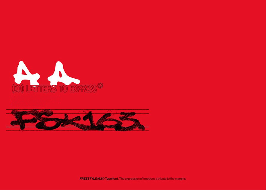 可商用街头文化艺术海报封面手写涂鸦标题LOGO排版英文字体 FS163 TYPE FACE , 第5张-素材湾丨精选海外优质设计素材资源 可商用街头文化艺术海报封面手写涂鸦标题LOGO排版英文字体 FS163 TYPE FACE , sucaiwan.com