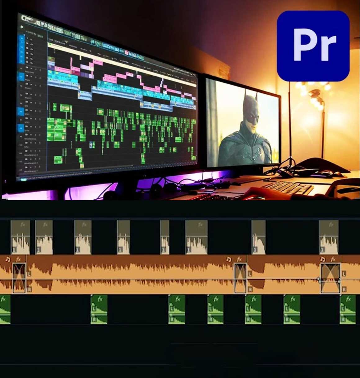 大师课程：好莱坞电影预告片编辑、剪辑、声音设计、视频课程 Movie Trailer Editing Mastery – Learn From A Hollywood Pro 设计教程 sucaiwan.com