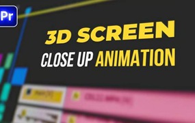 PR模板:创意逼真截屏、视频、网页、3D屏幕特写效果动画包