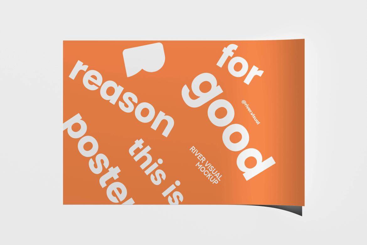 6款时尚传单海报单页招贴设计展示效果图PSD样机模板 Poster Print Mockup , 第4张-素材湾丨精选海外优质设计素材资源 6款时尚传单海报单页招贴设计展示效果图PSD样机模板 Poster Print Mockup , sucaiwan.com