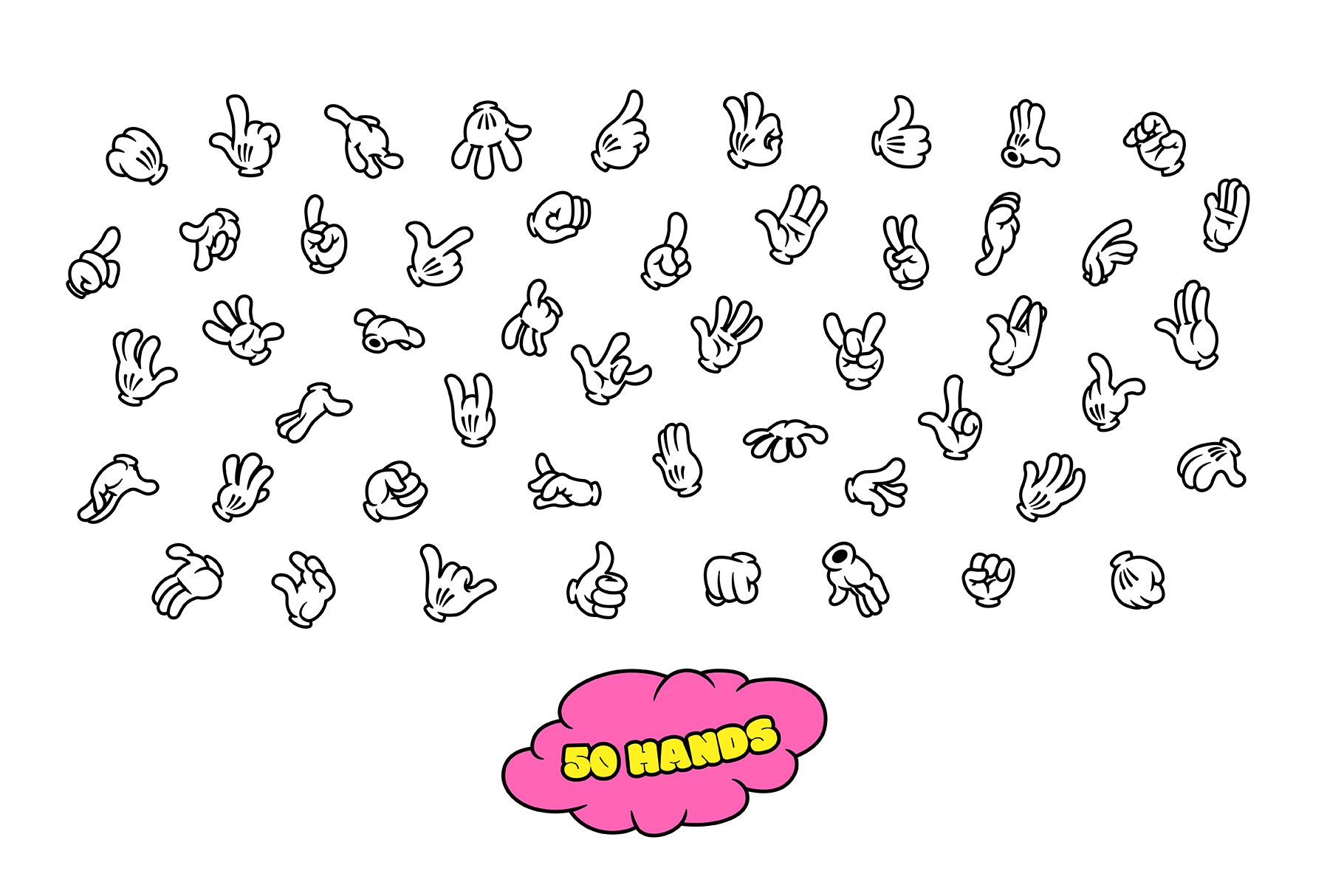 Whimsical Cartoon Vol.1 卡通风格 PNG PSD AI 表情 贴纸 海报设计图形资产 图片素材 第4张-素材湾丨精选海外优质设计素材资源 Whimsical Cartoon Vol.1 卡通风格 PNG PSD AI 表情 贴纸 海报设计图形资产 图片素材 sucaiwan.com