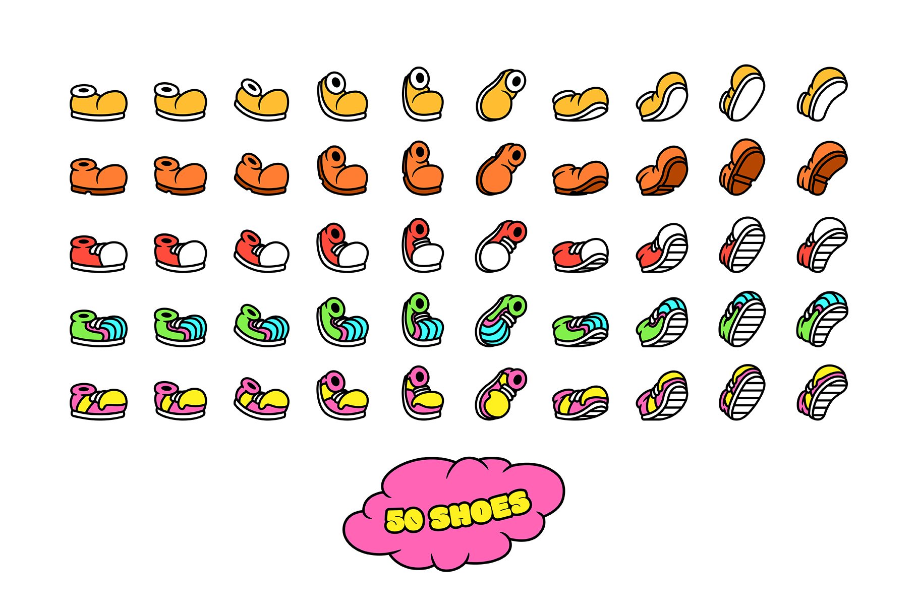 Whimsical Cartoon Vol.1 卡通风格 PNG PSD AI 表情 贴纸 海报设计图形资产 图片素材 第5张-素材湾丨精选海外优质设计素材资源 Whimsical Cartoon Vol.1 卡通风格 PNG PSD AI 表情 贴纸 海报设计图形资产 图片素材 sucaiwan.com