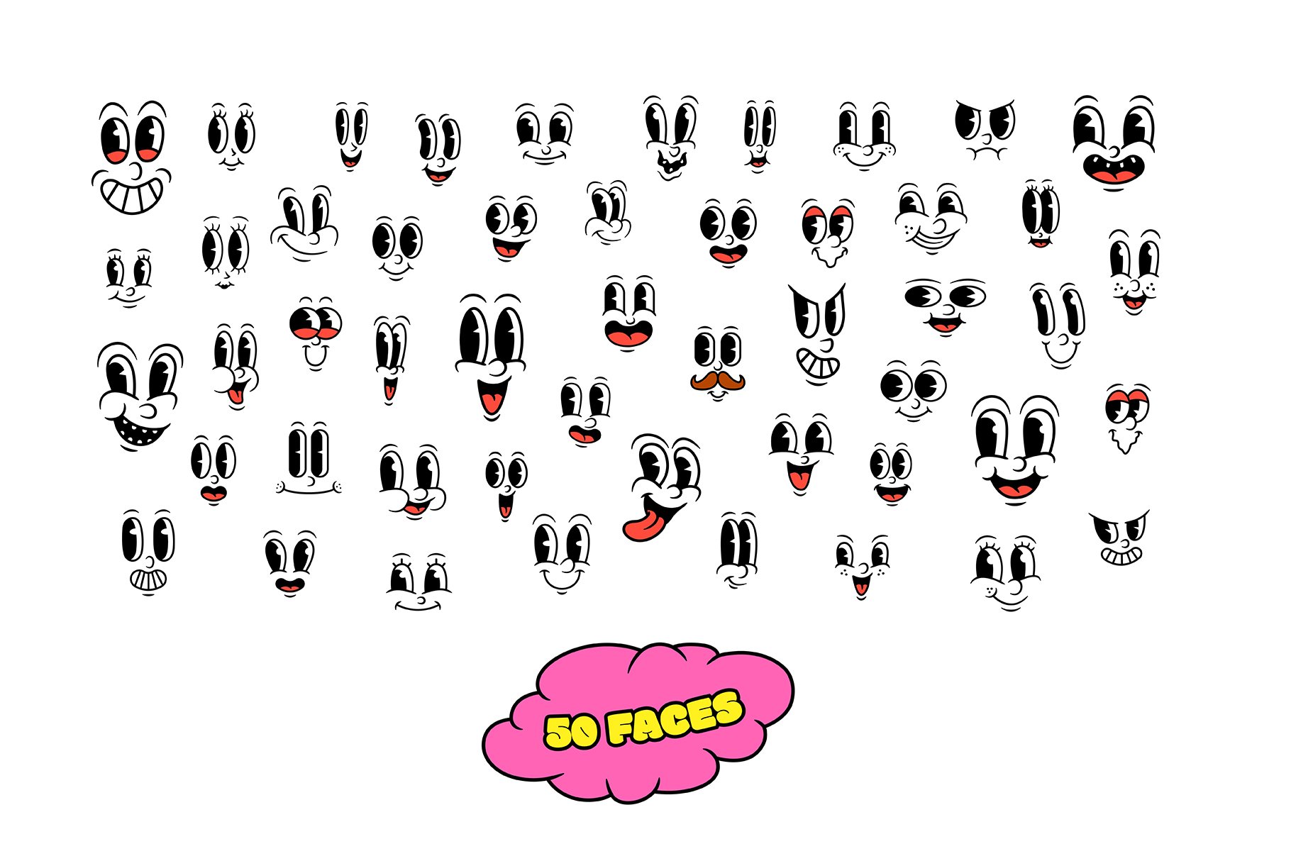 Whimsical Cartoon Vol.1 卡通风格 PNG PSD AI 表情 贴纸 海报设计图形资产 图片素材 第6张-素材湾丨精选海外优质设计素材资源 Whimsical Cartoon Vol.1 卡通风格 PNG PSD AI 表情 贴纸 海报设计图形资产 图片素材 sucaiwan.com