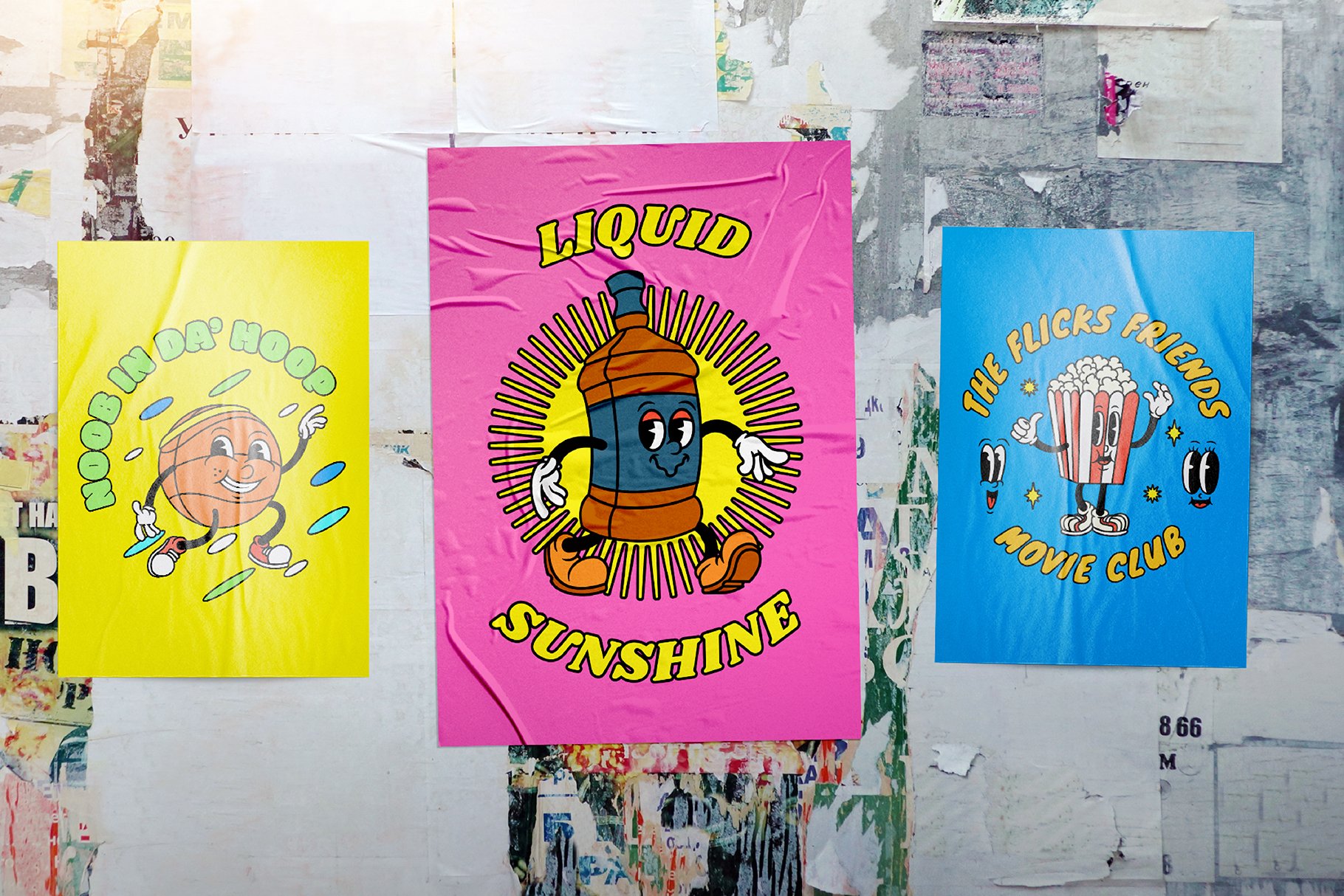 Whimsical Cartoon Vol.1 卡通风格 PNG PSD AI 表情 贴纸 海报设计图形资产 图片素材 第10张-素材湾丨精选海外优质设计素材资源 Whimsical Cartoon Vol.1 卡通风格 PNG PSD AI 表情 贴纸 海报设计图形资产 图片素材 sucaiwan.com