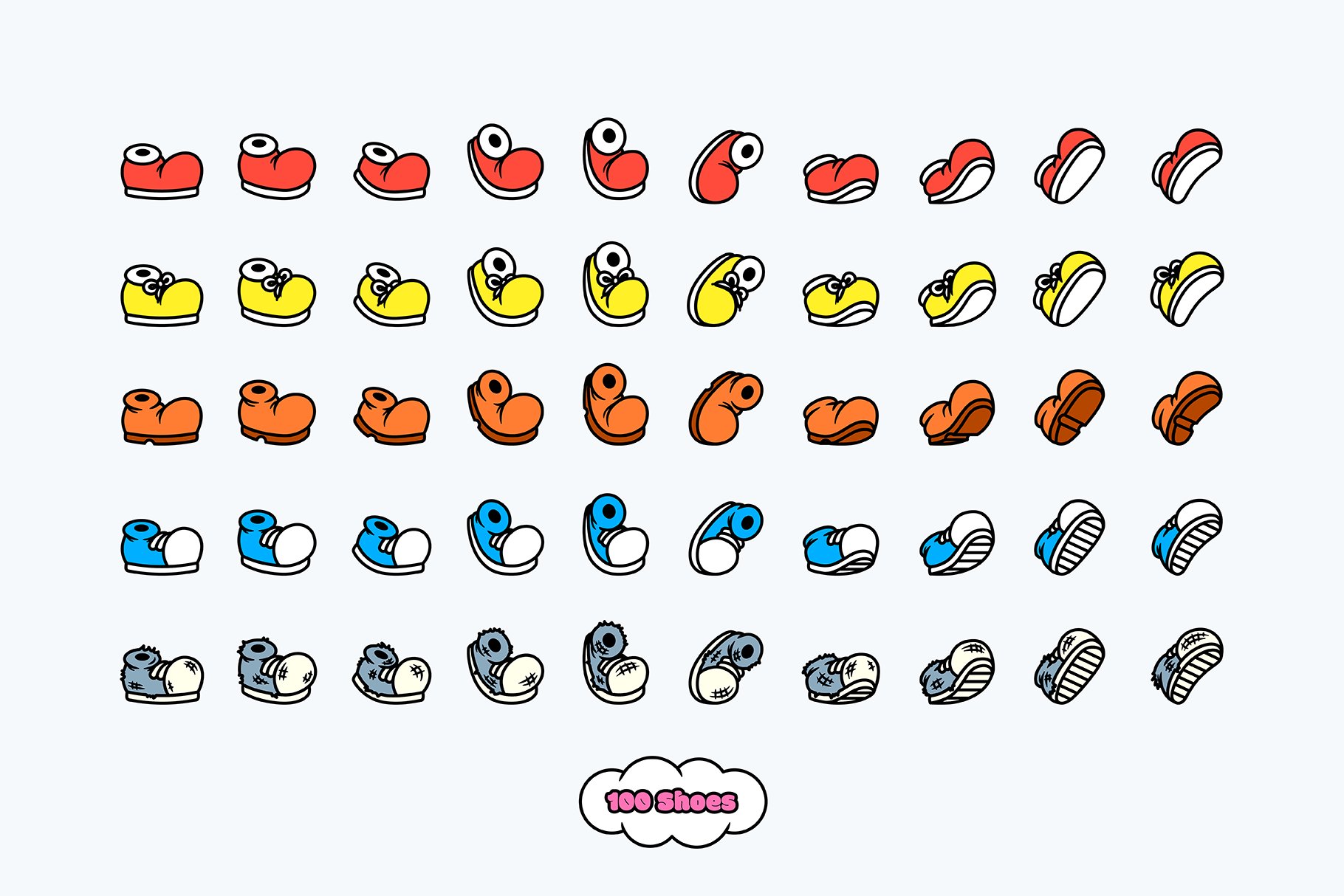 Whimsical Cartoon Vol.2 卡通风格 PNG PSD AI 表情 贴纸 海报设计图形资产 图片素材 第5张-素材湾丨精选海外优质设计素材资源 Whimsical Cartoon Vol.2 卡通风格 PNG PSD AI 表情 贴纸 海报设计图形资产 图片素材 sucaiwan.com