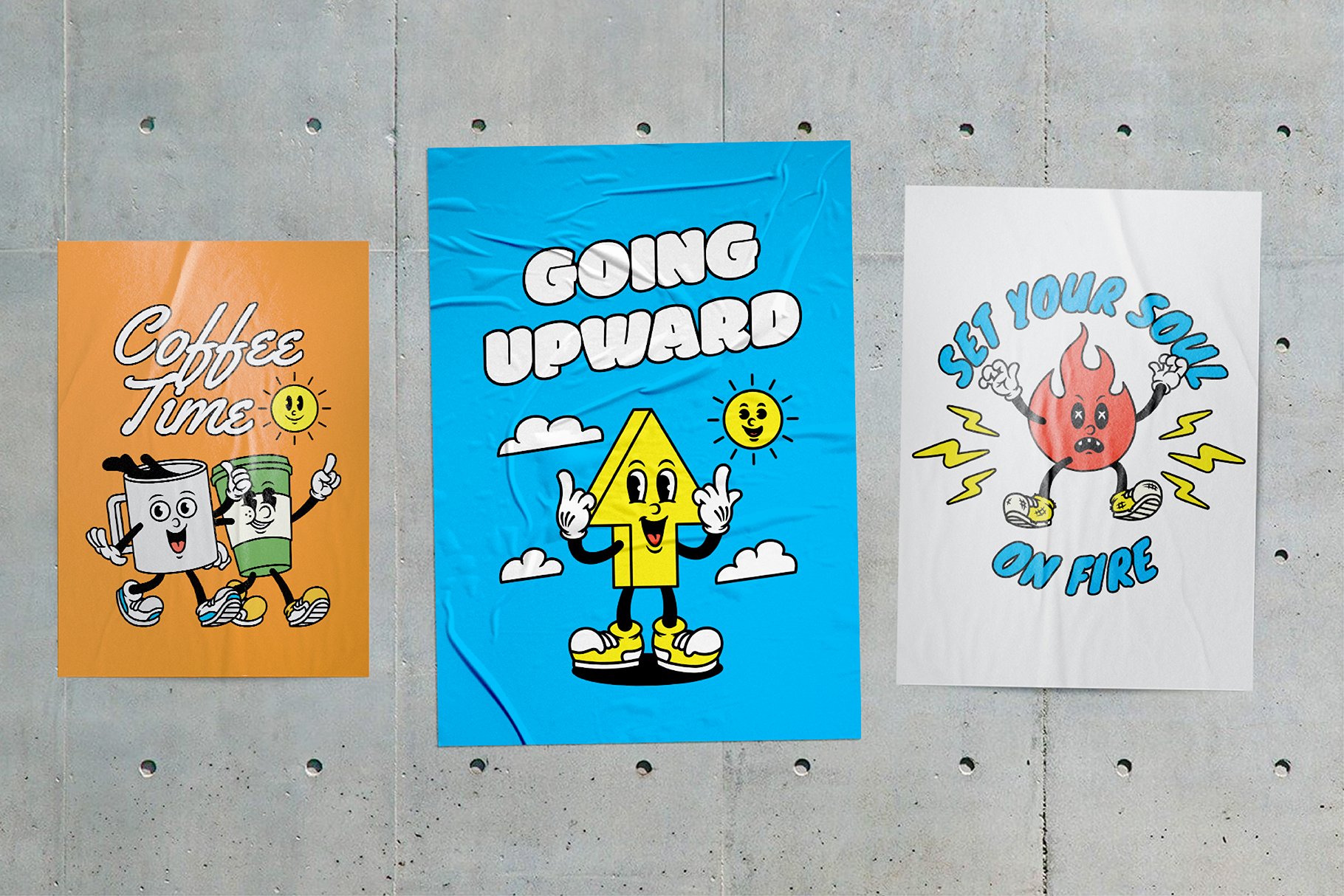 Whimsical Cartoon Vol.2 卡通风格 PNG PSD AI 表情 贴纸 海报设计图形资产 图片素材 第14张-素材湾丨精选海外优质设计素材资源 Whimsical Cartoon Vol.2 卡通风格 PNG PSD AI 表情 贴纸 海报设计图形资产 图片素材 sucaiwan.com