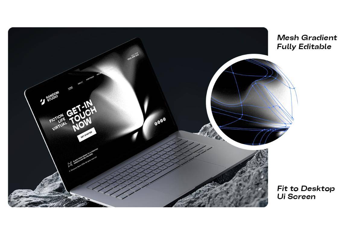 15款单色颗粒渐变扭曲抽象艺术背景图AI/PSD格式设计素材 Abstract Grainy Gradient Background , 第10张-素材湾丨精选海外优质设计素材资源 15款单色颗粒渐变扭曲抽象艺术背景图AI/PSD格式设计素材 Abstract Grainy Gradient Background , sucaiwan.com