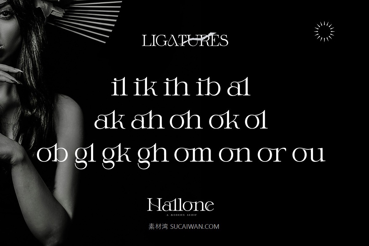 现代优雅品牌包装徽标设计衬线英文字体安装包 Halone Modern Serif Typeface , 第5张-素材湾丨精选海外优质设计素材资源 现代优雅品牌包装徽标设计衬线英文字体安装包 Halone Modern Serif Typeface , sucaiwan.com