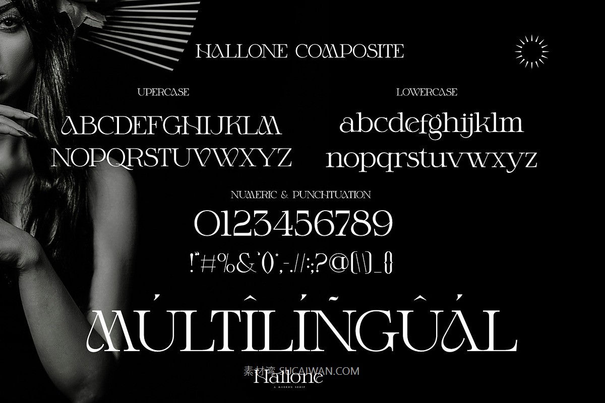 现代优雅品牌包装徽标设计衬线英文字体安装包 Halone Modern Serif Typeface , 第9张-素材湾丨精选海外优质设计素材资源 现代优雅品牌包装徽标设计衬线英文字体安装包 Halone Modern Serif Typeface , sucaiwan.com