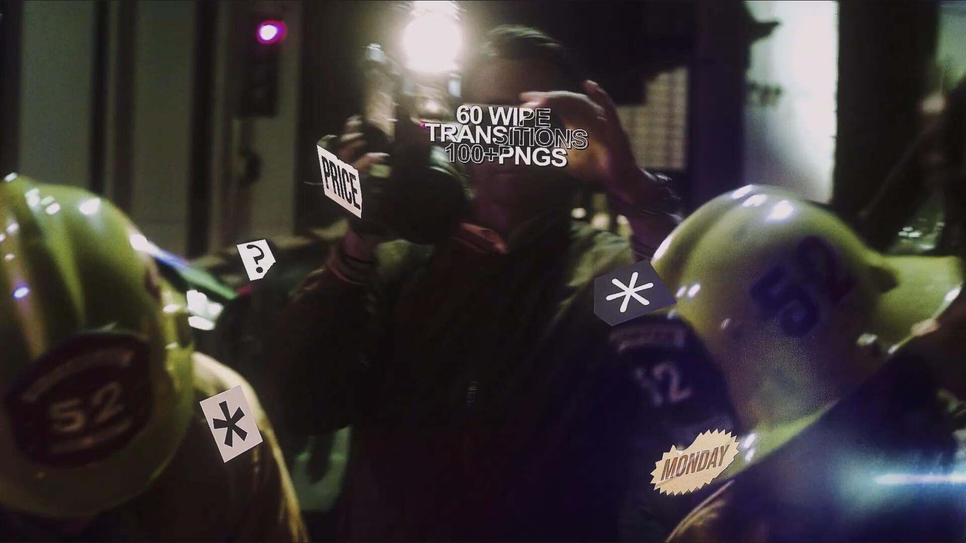 剪辑素材：700+复古短片剪辑放映机、光照、纸张、拼贴、CRT、冲击波转场叠加层素材包 OVERLAYS VOL 2 , sucaiwan.com