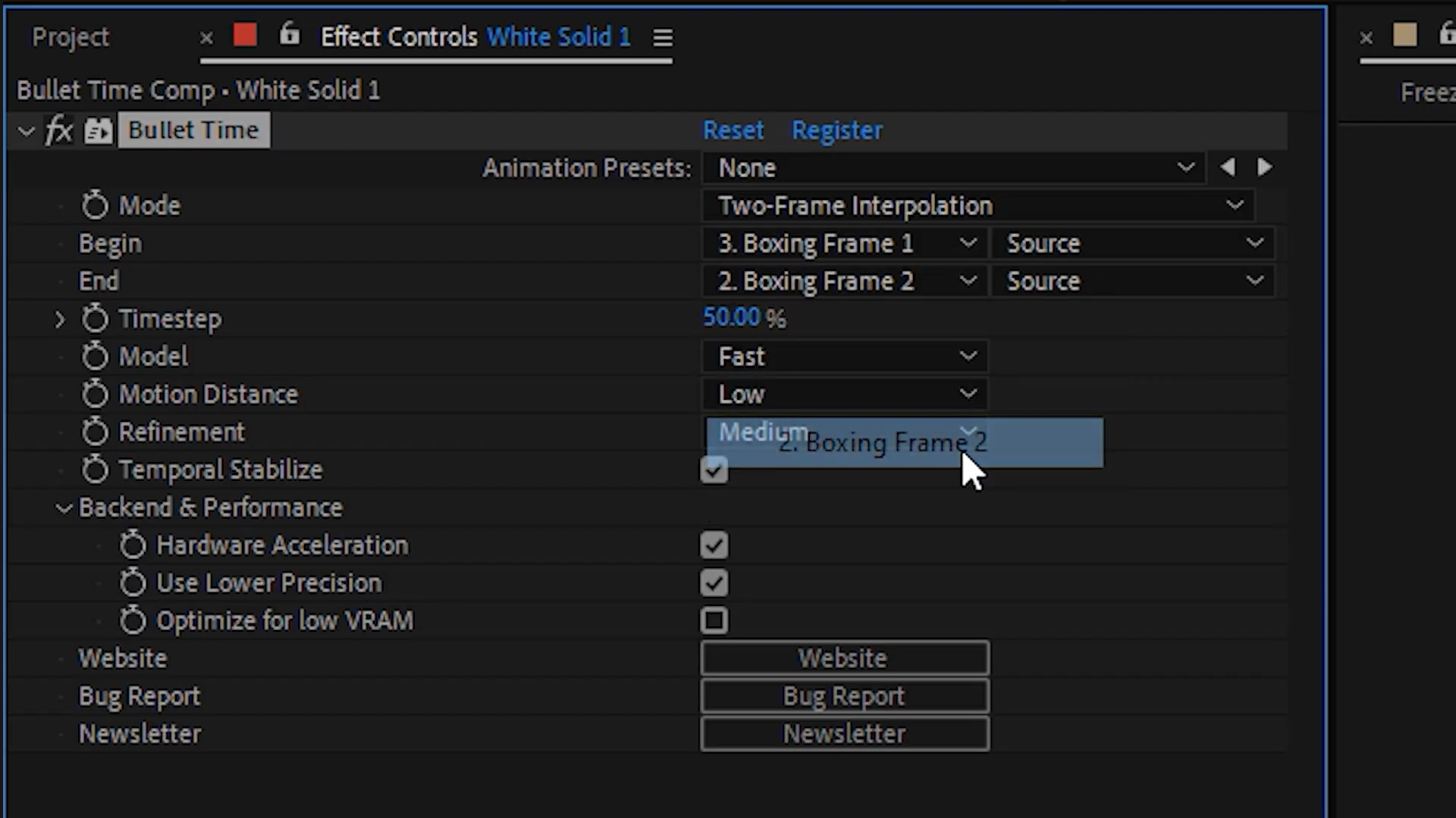 AE插件:人工智能插帧流畅超级慢动作AE插件 Bullet Time v1.2.1/v1.1.8 Win + Mac , 第4张-素材湾丨精选海外优质设计素材资源 AE插件:人工智能插帧流畅超级慢动作AE插件 Bullet Time v1.2.1/v1.1.8 Win + Mac , sucaiwan.com