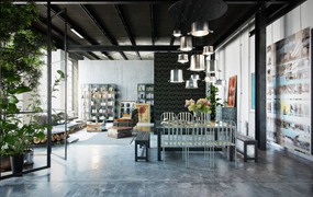 3ds Max 工业风阁楼办公室内场景资产3D模型素材 Evermotion – Archinterior Vol.46
