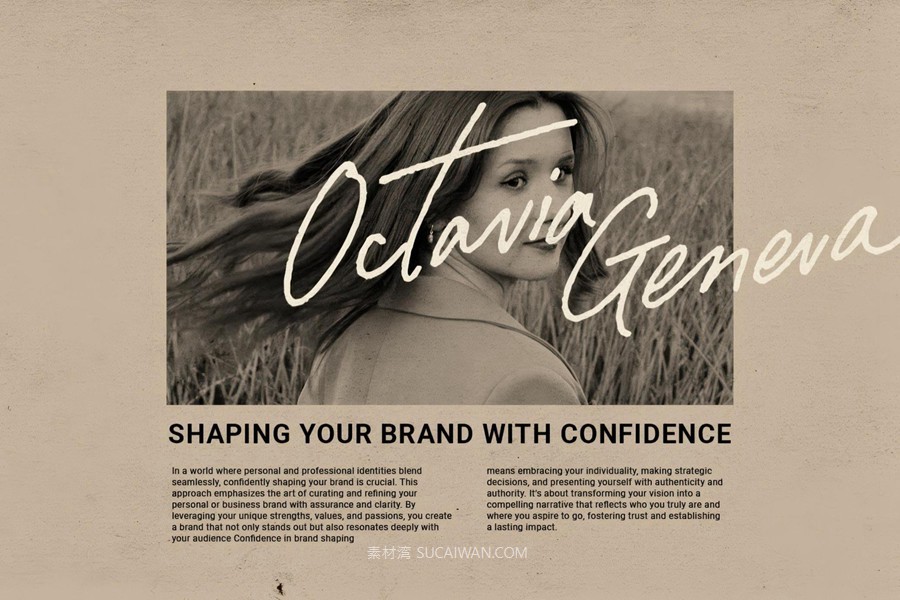 优雅复古品牌杂志包装封面设计手写英文字体安装包 Paradine — Ligature Handwritten Font , sucaiwan.com