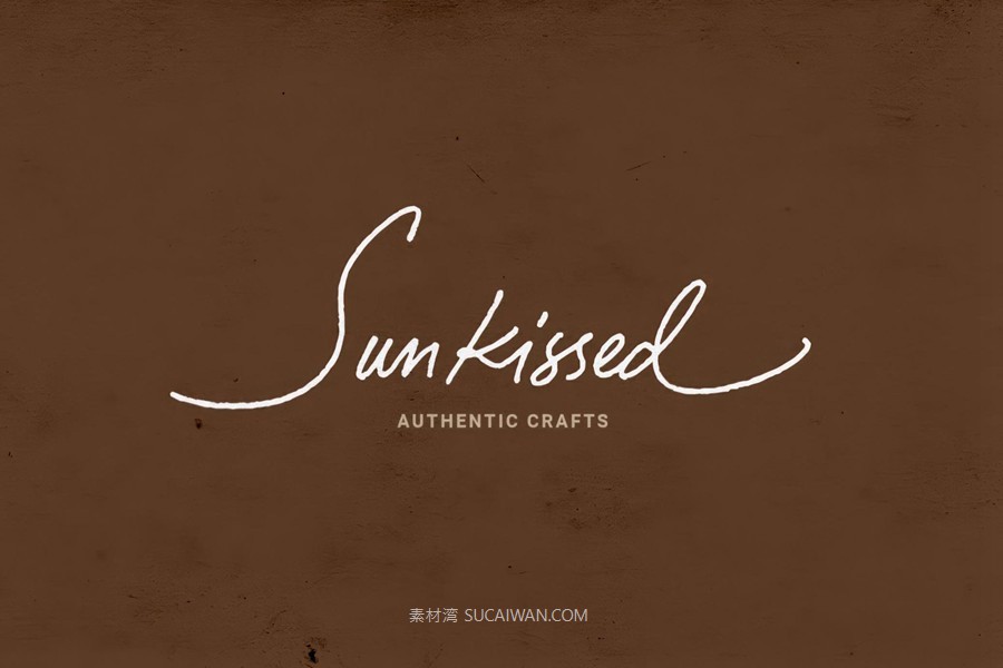 优雅复古品牌杂志包装封面设计手写英文字体安装包 Paradine — Ligature Handwritten Font , sucaiwan.com