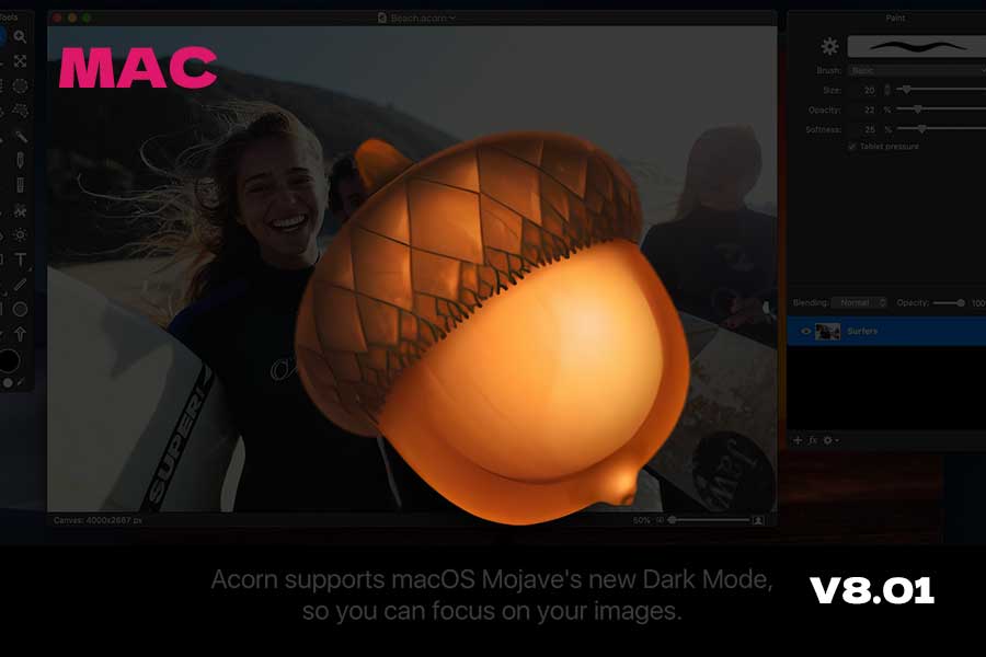 Acorn 8.0.1 专业轻量图片编辑软件Mac版本 , 第1张-素材湾丨精选海外优质设计素材资源 Acorn 8.0.1 专业轻量图片编辑软件Mac版本 , sucaiwan.com