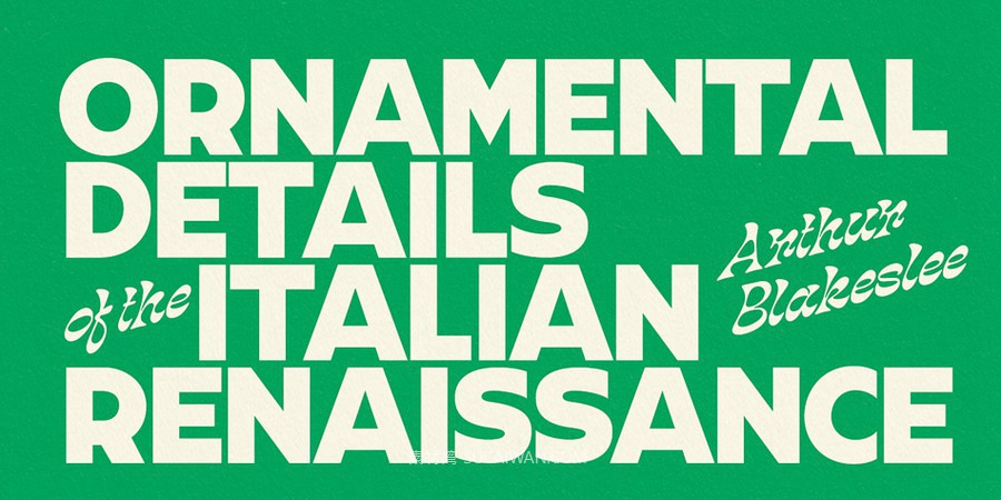 复古风格化几何风视觉海报杂志Logo设计PSAI无衬线英文字体安装包 Myfonts – Grafik Poster Font Family 设计素材 sucaiwan.com