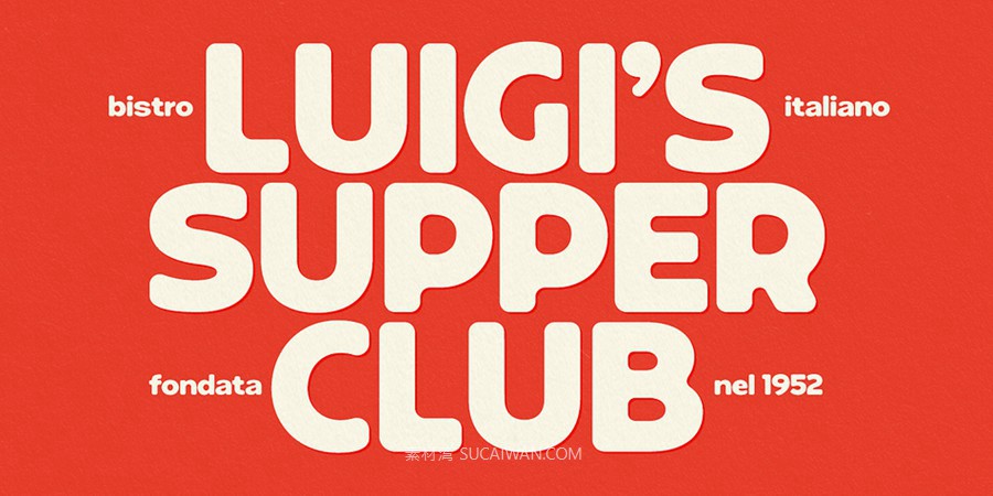 复古风格化几何风视觉海报杂志Logo设计PSAI无衬线英文字体安装包 Myfonts – Grafik Poster Font Family 设计素材 sucaiwan.com