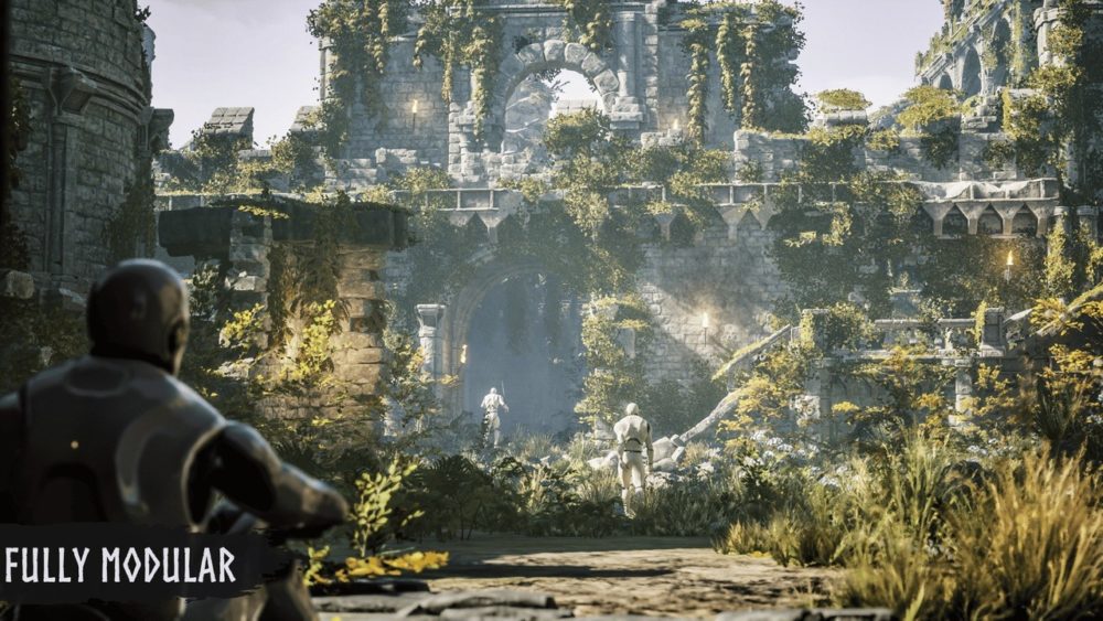 UE5失落王国城堡地牢桥梁资产3D场景模型素材 Modular Castle & Dungeon 样机素材 第1张-素材湾丨精选海外优质设计素材资源 UE5失落王国城堡地牢桥梁资产3D场景模型素材 Modular Castle & Dungeon 样机素材 sucaiwan.com