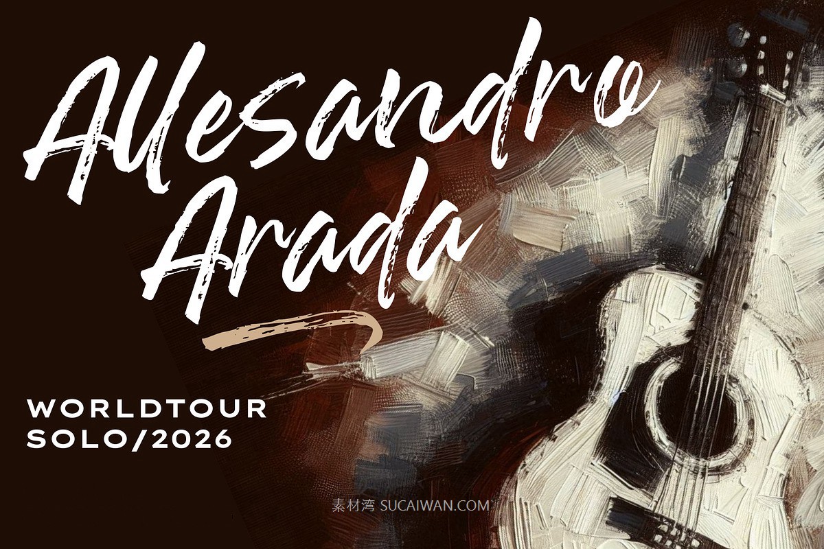 时尚品牌海报徽标设计手写英文字体安装包 Stallion Beatsides – Dry Brush Font 设计素材 第2张-素材湾丨精选海外优质设计素材资源 时尚品牌海报徽标设计手写英文字体安装包 Stallion Beatsides – Dry Brush Font 设计素材 sucaiwan.com