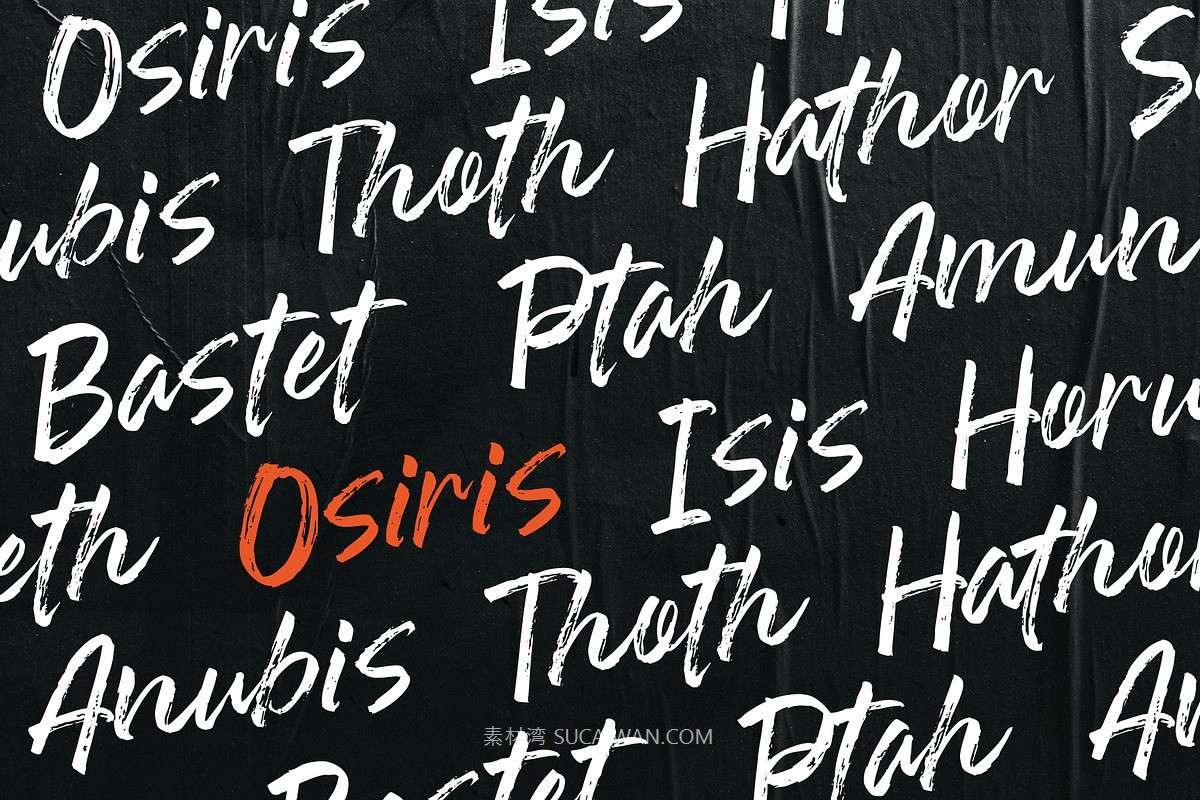 时尚品牌海报徽标设计手写英文字体安装包 Stallion Beatsides – Dry Brush Font 设计素材 第7张-素材湾丨精选海外优质设计素材资源 时尚品牌海报徽标设计手写英文字体安装包 Stallion Beatsides – Dry Brush Font 设计素材 sucaiwan.com