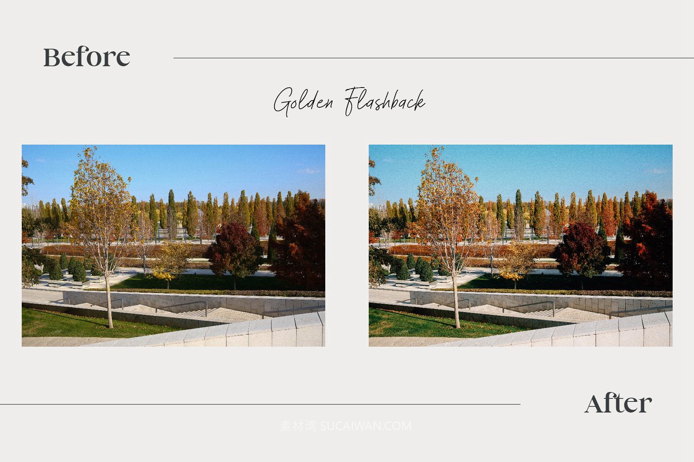 12组复古暖色调旅行电影摄影照片调色Lightroom预设 12 Warm Vintage Film Lightroom Presets 插件预设 第10张-素材湾丨精选海外优质设计素材资源 12组复古暖色调旅行电影摄影照片调色Lightroom预设 12 Warm Vintage Film Lightroom Presets 插件预设 sucaiwan.com