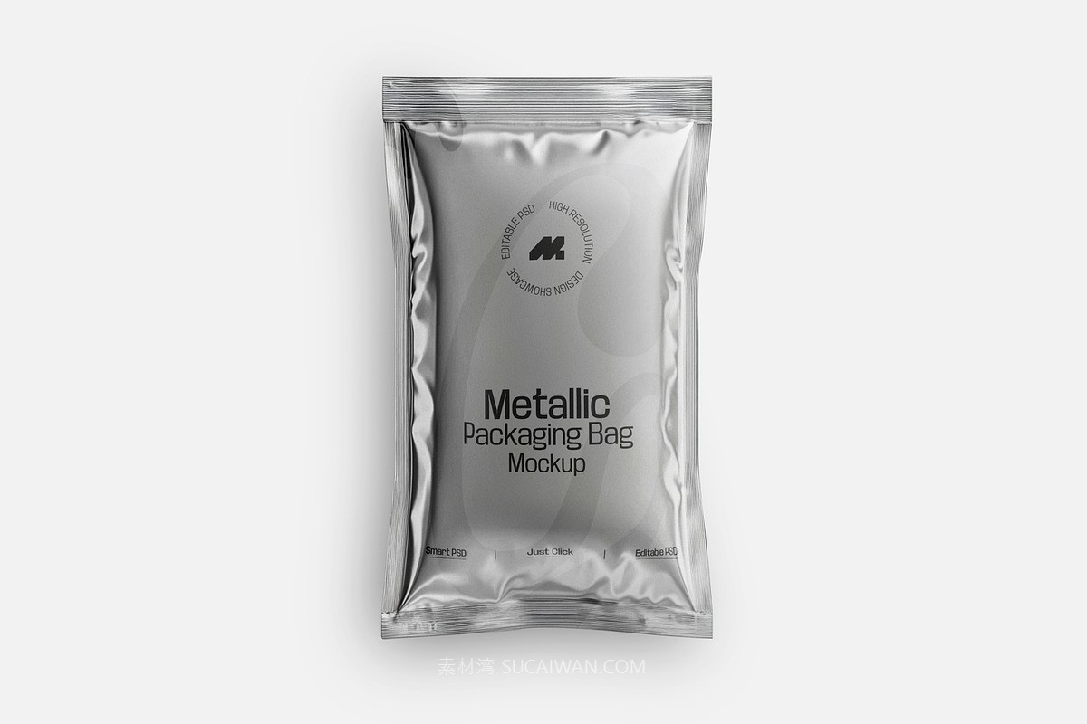 5款逼真金属质感食品咖啡酱料包装袋设计展示PSD样机模板素材 Packaging Metallic Sachet Mockup 样机素材 第2张-素材湾丨精选海外优质设计素材资源 5款逼真金属质感食品咖啡酱料包装袋设计展示PSD样机模板素材 Packaging Metallic Sachet Mockup 样机素材 sucaiwan.com