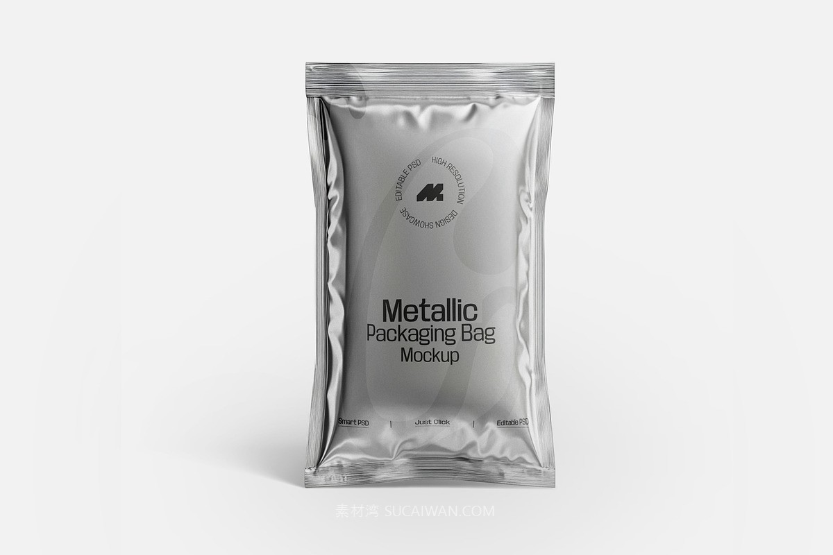 5款逼真金属质感食品咖啡酱料包装袋设计展示PSD样机模板素材 Packaging Metallic Sachet Mockup 样机素材 第5张-素材湾丨精选海外优质设计素材资源 5款逼真金属质感食品咖啡酱料包装袋设计展示PSD样机模板素材 Packaging Metallic Sachet Mockup 样机素材 sucaiwan.com