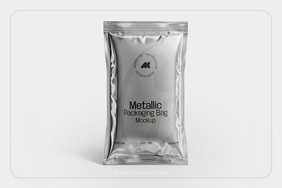 5款逼真金属质感食品咖啡酱料包装袋设计展示PSD样机模板素材 Packaging Metallic Sachet Mockup 样机素材 第14张-素材湾丨精选海外优质设计素材资源 5款逼真金属质感食品咖啡酱料包装袋设计展示PSD样机模板素材 Packaging Metallic Sachet Mockup 样机素材 sucaiwan.com