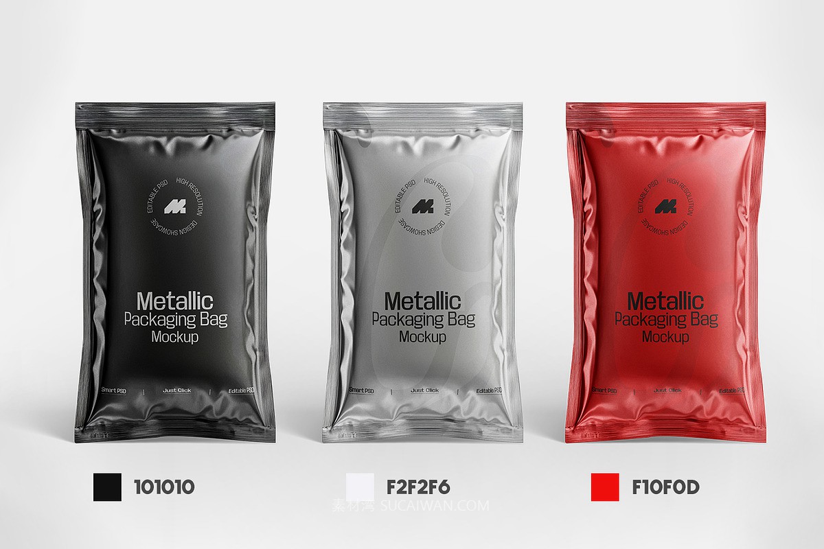 5款逼真金属质感食品咖啡酱料包装袋设计展示PSD样机模板素材 Packaging Metallic Sachet Mockup 样机素材 第17张-素材湾丨精选海外优质设计素材资源 5款逼真金属质感食品咖啡酱料包装袋设计展示PSD样机模板素材 Packaging Metallic Sachet Mockup 样机素材 sucaiwan.com