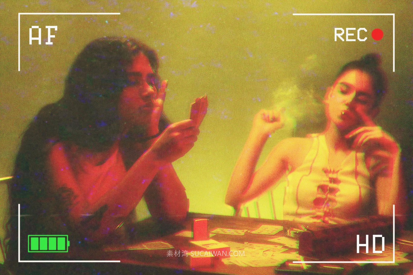 复古故障模糊照片效果ps特效滤镜样机 Vintage VHS Tape Template 插件预设 第2张-素材湾丨精选海外优质设计素材资源 复古故障模糊照片效果ps特效滤镜样机 Vintage VHS Tape Template 插件预设 sucaiwan.com