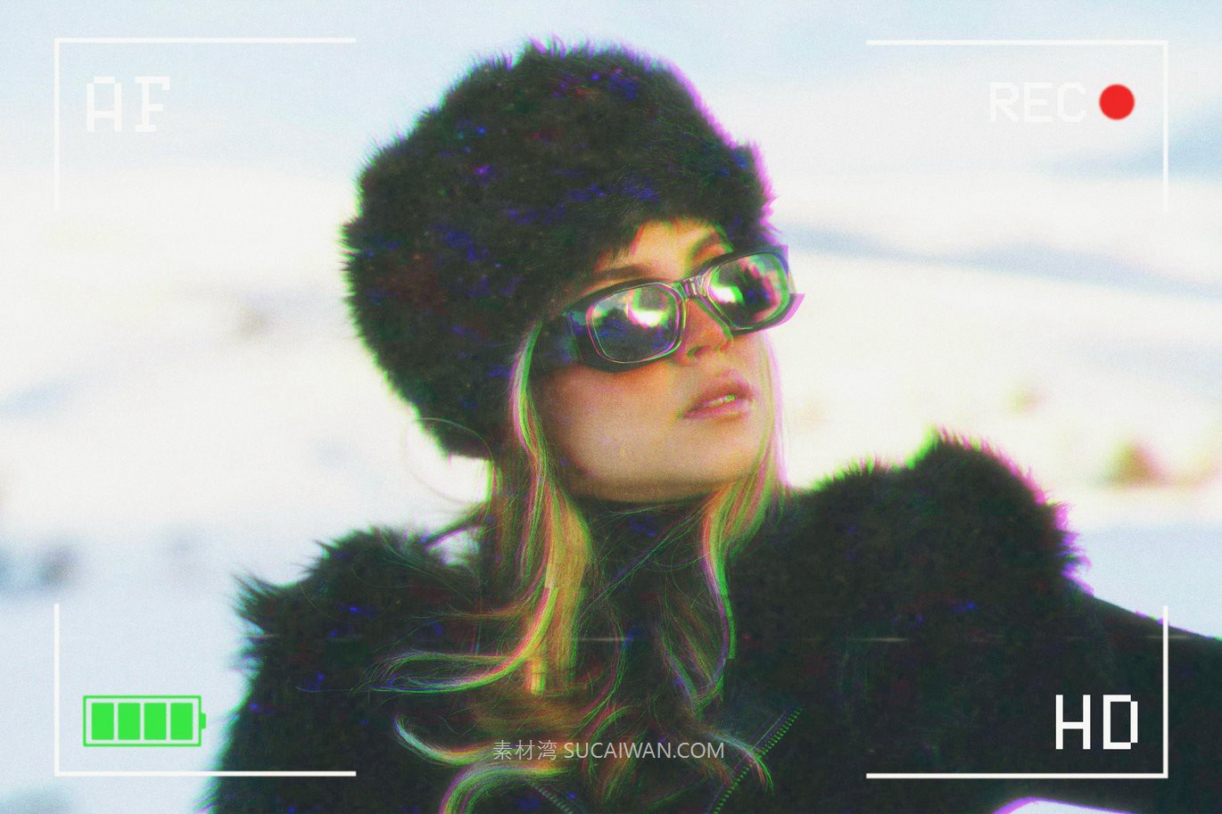 复古故障模糊照片效果ps特效滤镜样机 Vintage VHS Tape Template 插件预设 第4张-素材湾丨精选海外优质设计素材资源 复古故障模糊照片效果ps特效滤镜样机 Vintage VHS Tape Template 插件预设 sucaiwan.com