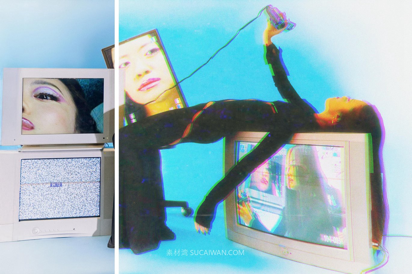 复古故障模糊照片效果ps特效滤镜样机 Vintage VHS Tape Template 插件预设 第5张-素材湾丨精选海外优质设计素材资源 复古故障模糊照片效果ps特效滤镜样机 Vintage VHS Tape Template 插件预设 sucaiwan.com