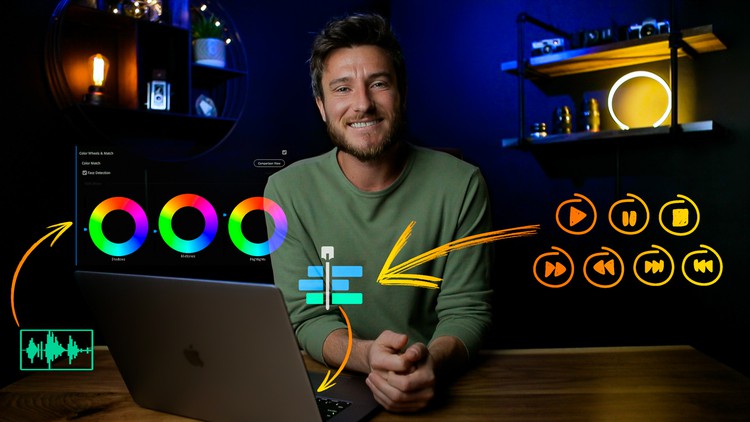 大师课程:掌握专业级VLOG、预告片、音乐视频编辑剪辑调色视频课程 Video Editing Masterclass: Edit Your Videos Like a Pro , 第1张-素材湾丨精选海外优质设计素材资源 大师课程:掌握专业级VLOG、预告片、音乐视频编辑剪辑调色视频课程 Video Editing Masterclass: Edit Your Videos Like a Pro , sucaiwan.com