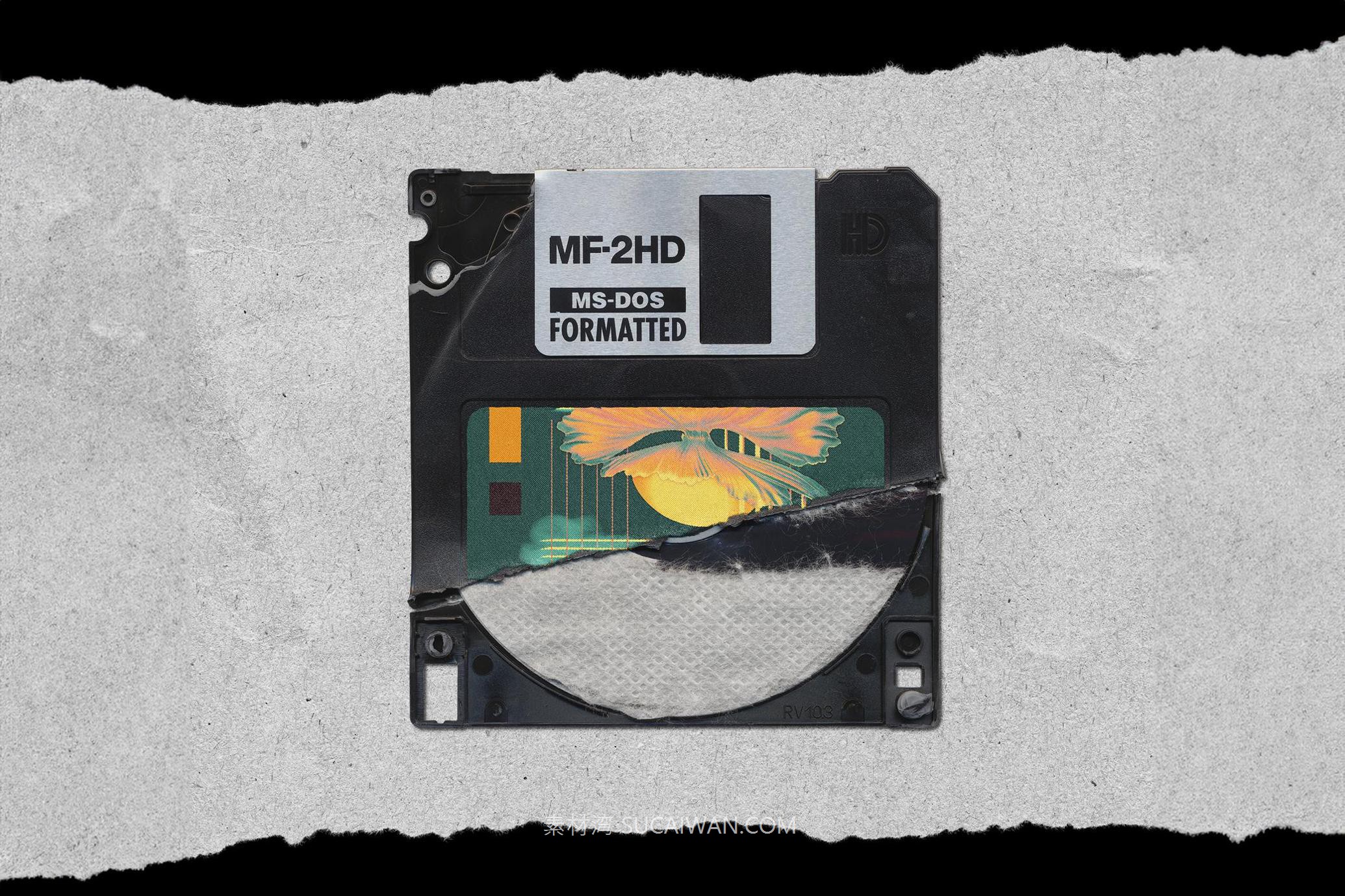 Floppy Disk Cover Mockup Pack 复古怀旧科技塑料袋贴纸标签地下摇滚风PNG免抠图PS设计素材 图片素材 第9张-素材湾丨精选海外优质设计素材资源 Floppy Disk Cover Mockup Pack 复古怀旧科技塑料袋贴纸标签地下摇滚风PNG免抠图PS设计素材 图片素材 sucaiwan.com