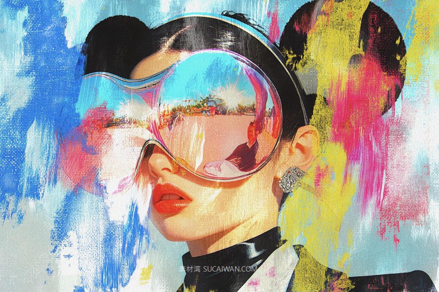 彩色丙烯酸绘画照片效果ps特效滤镜样机 Paint Photo Effect 插件预设 第5张-素材湾丨精选海外优质设计素材资源 彩色丙烯酸绘画照片效果ps特效滤镜样机 Paint Photo Effect 插件预设 sucaiwan.com