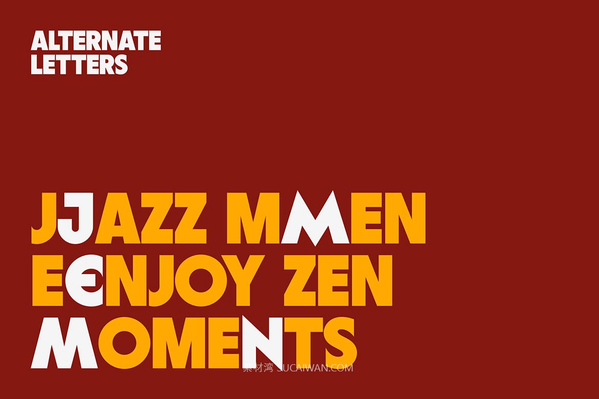 现代美学品牌海报包装设计无衬线英文字体 IDOL Modern Font 设计素材 第3张-素材湾丨精选海外优质设计素材资源 现代美学品牌海报包装设计无衬线英文字体 IDOL Modern Font 设计素材 sucaiwan.com