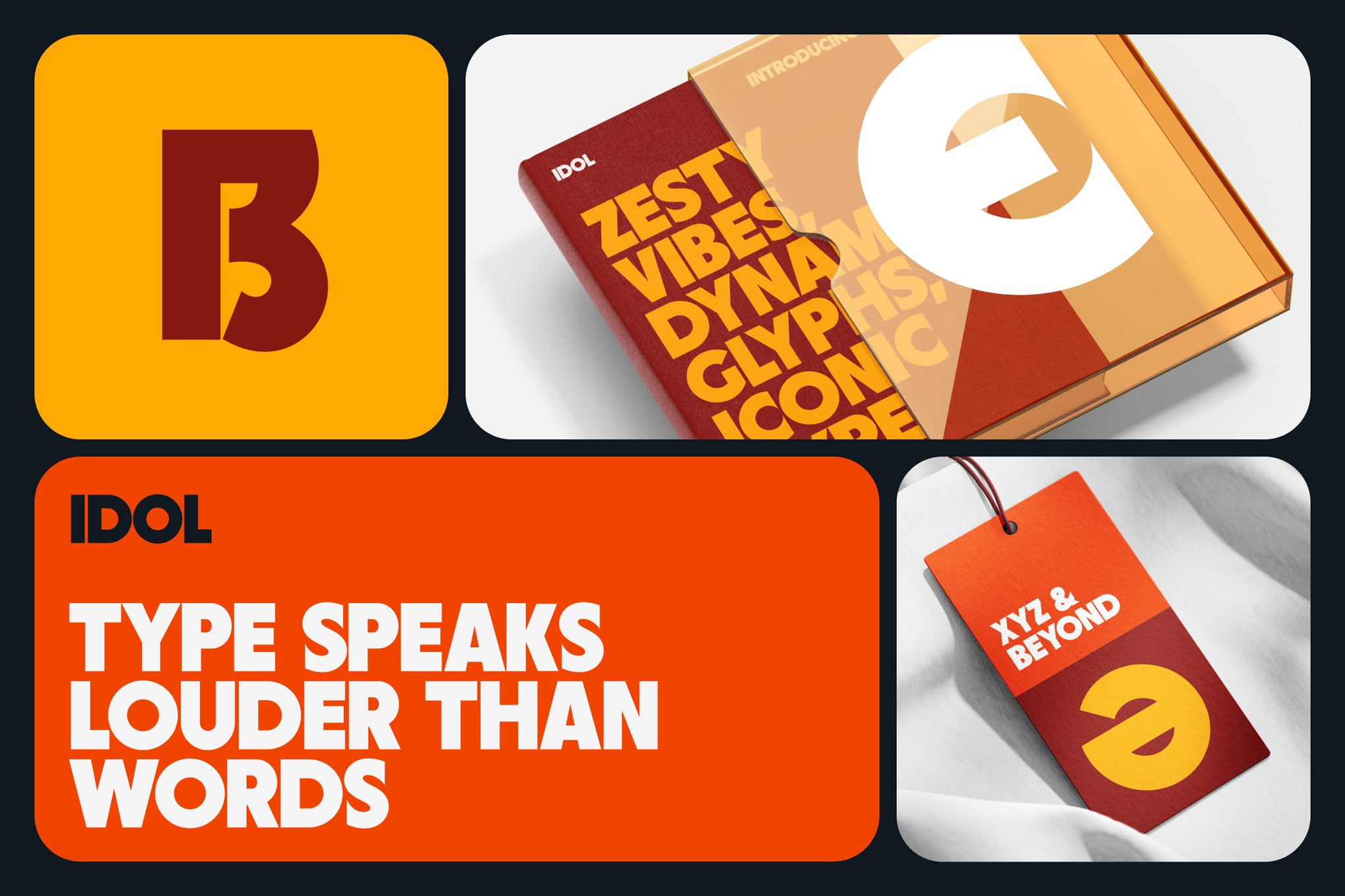 现代美学品牌海报包装设计无衬线英文字体 IDOL Modern Font 设计素材 第1张-素材湾丨精选海外优质设计素材资源 现代美学品牌海报包装设计无衬线英文字体 IDOL Modern Font 设计素材 sucaiwan.com