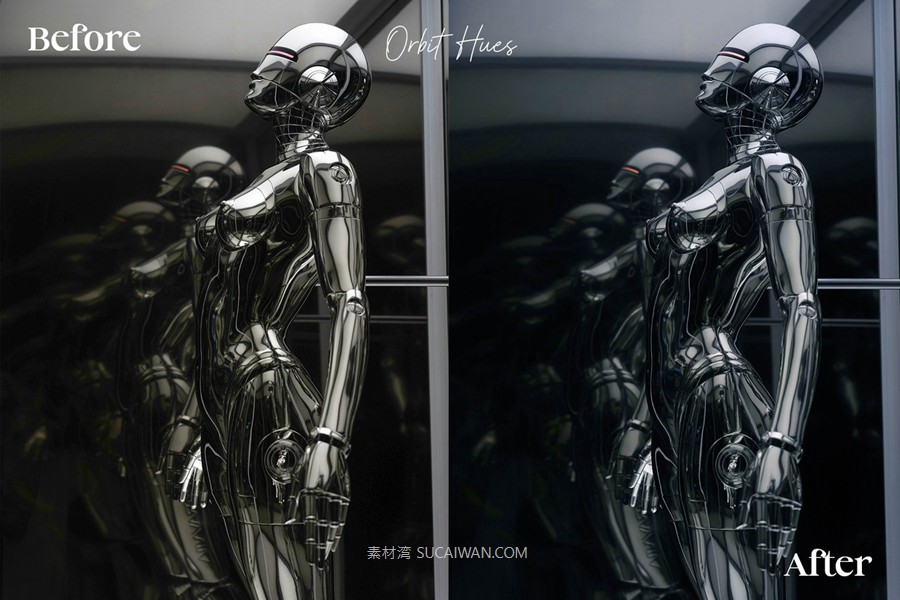 9组未来科幻赛博朋克风城市街道电影摄影照片调色Lightroom预设 Cosmic Sci-Fi Lightroom Presets 插件预设 第3张-素材湾丨精选海外优质设计素材资源 9组未来科幻赛博朋克风城市街道电影摄影照片调色Lightroom预设 Cosmic Sci-Fi Lightroom Presets 插件预设 sucaiwan.com