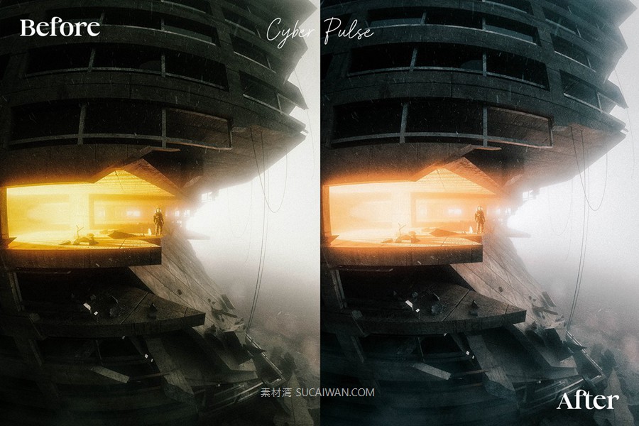 9组未来科幻赛博朋克风城市街道电影摄影照片调色Lightroom预设 Cosmic Sci-Fi Lightroom Presets 插件预设 第10张-素材湾丨精选海外优质设计素材资源 9组未来科幻赛博朋克风城市街道电影摄影照片调色Lightroom预设 Cosmic Sci-Fi Lightroom Presets 插件预设 sucaiwan.com
