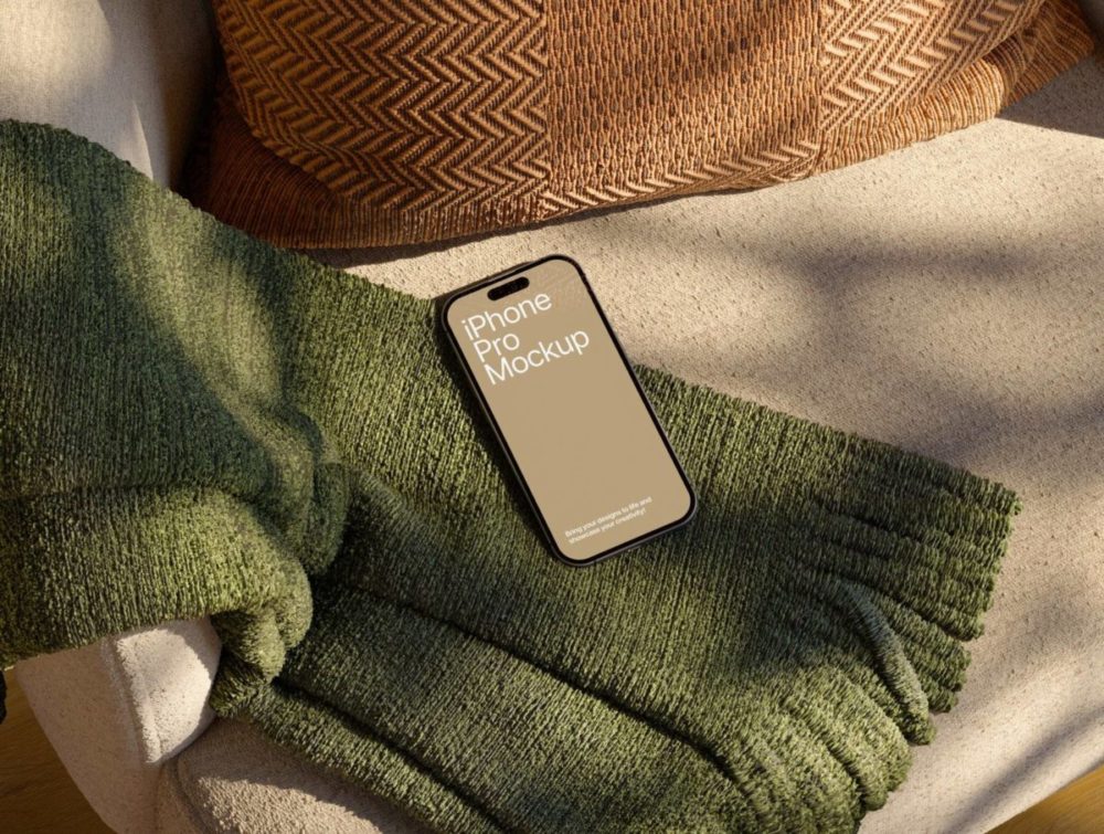 3款北欧风UI作品集界面广告设计iPhone手机iPad平板MacBook电脑展示PSD样机模板 Soft Light Tech Display Mockups 样机素材 sucaiwan.com