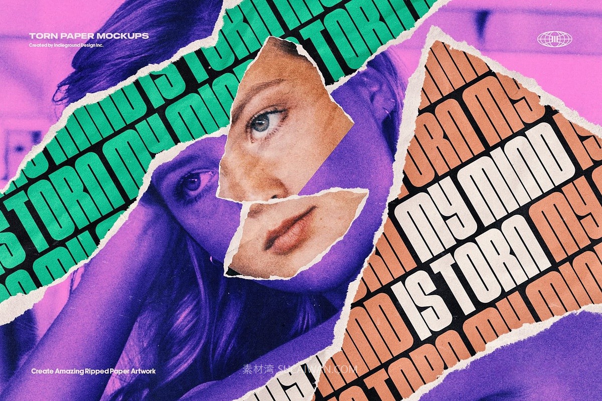 280个复古时尚美学撕纸模型和纸张纸条纹理海报设计PNG/PSD样机套装 Torn Paper Mockups & Textures + 3个视频教程 , 第7张-素材湾丨精选海外优质设计素材资源 280个复古时尚美学撕纸模型和纸张纸条纹理海报设计PNG/PSD样机套装 Torn Paper Mockups & Textures + 3个视频教程 , sucaiwan.com