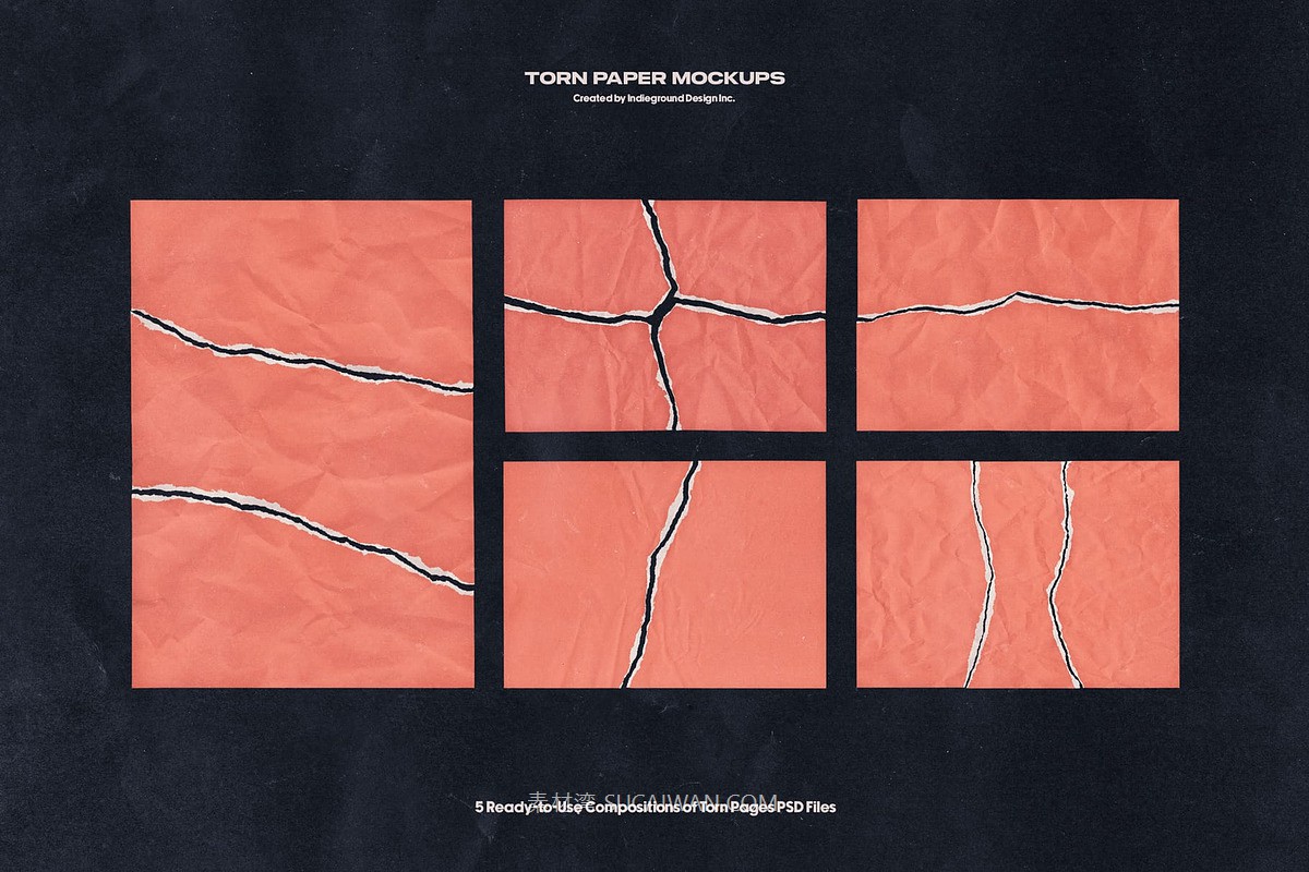 280个复古时尚美学撕纸模型和纸张纸条纹理海报设计PNG/PSD样机套装 Torn Paper Mockups & Textures + 3个视频教程 , 第10张-素材湾丨精选海外优质设计素材资源 280个复古时尚美学撕纸模型和纸张纸条纹理海报设计PNG/PSD样机套装 Torn Paper Mockups & Textures + 3个视频教程 , sucaiwan.com